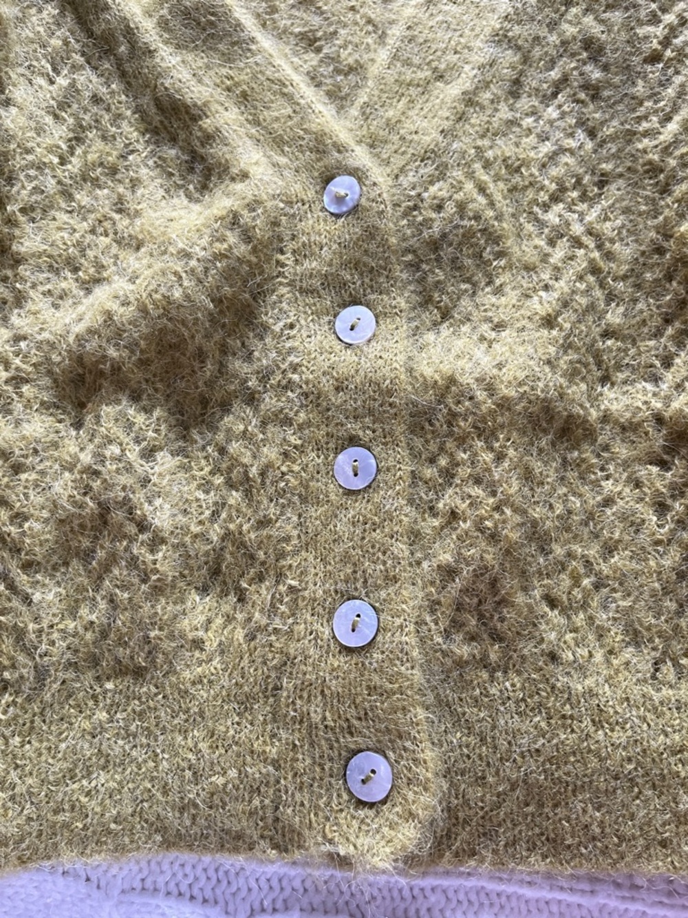 FREE PEOPLE Lightweight ALPACA!!!Button-Front Women's Sweater Large